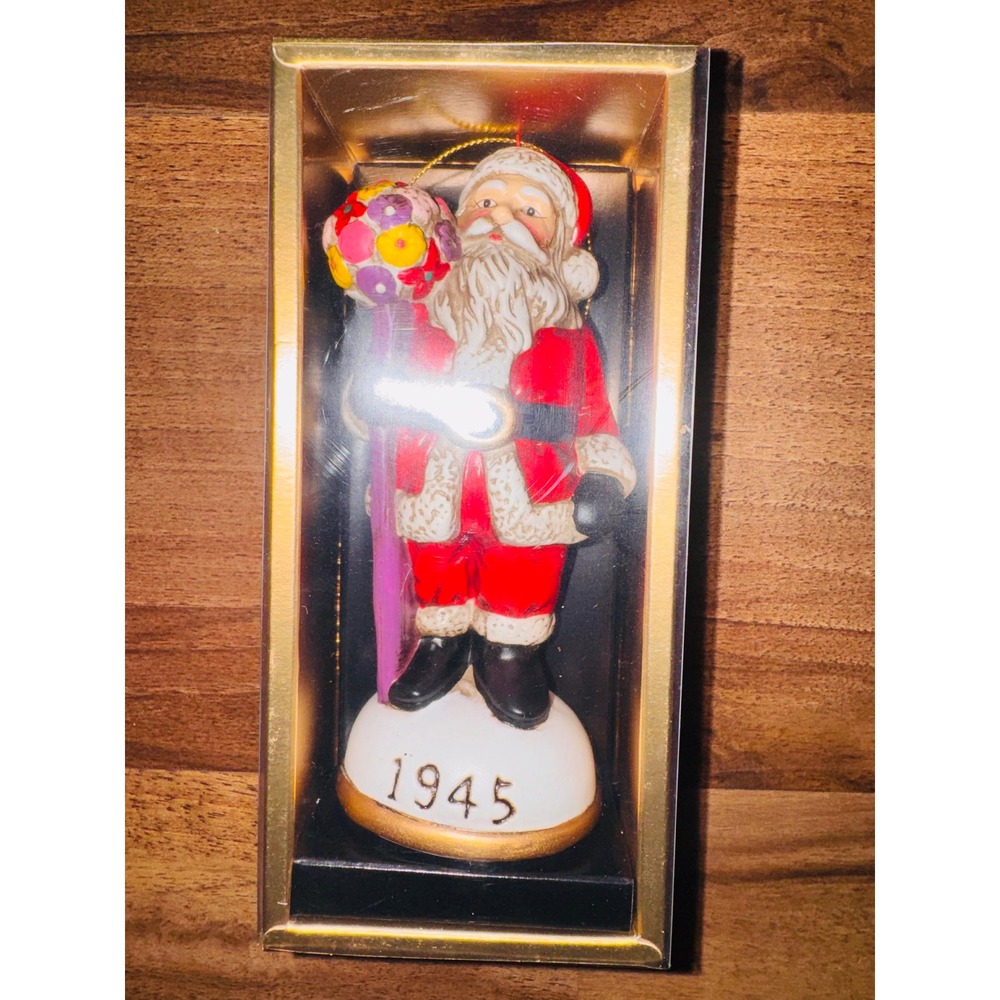 Vintage Pinata Santa Mexico Circa 1945 Christmas Ornament‎